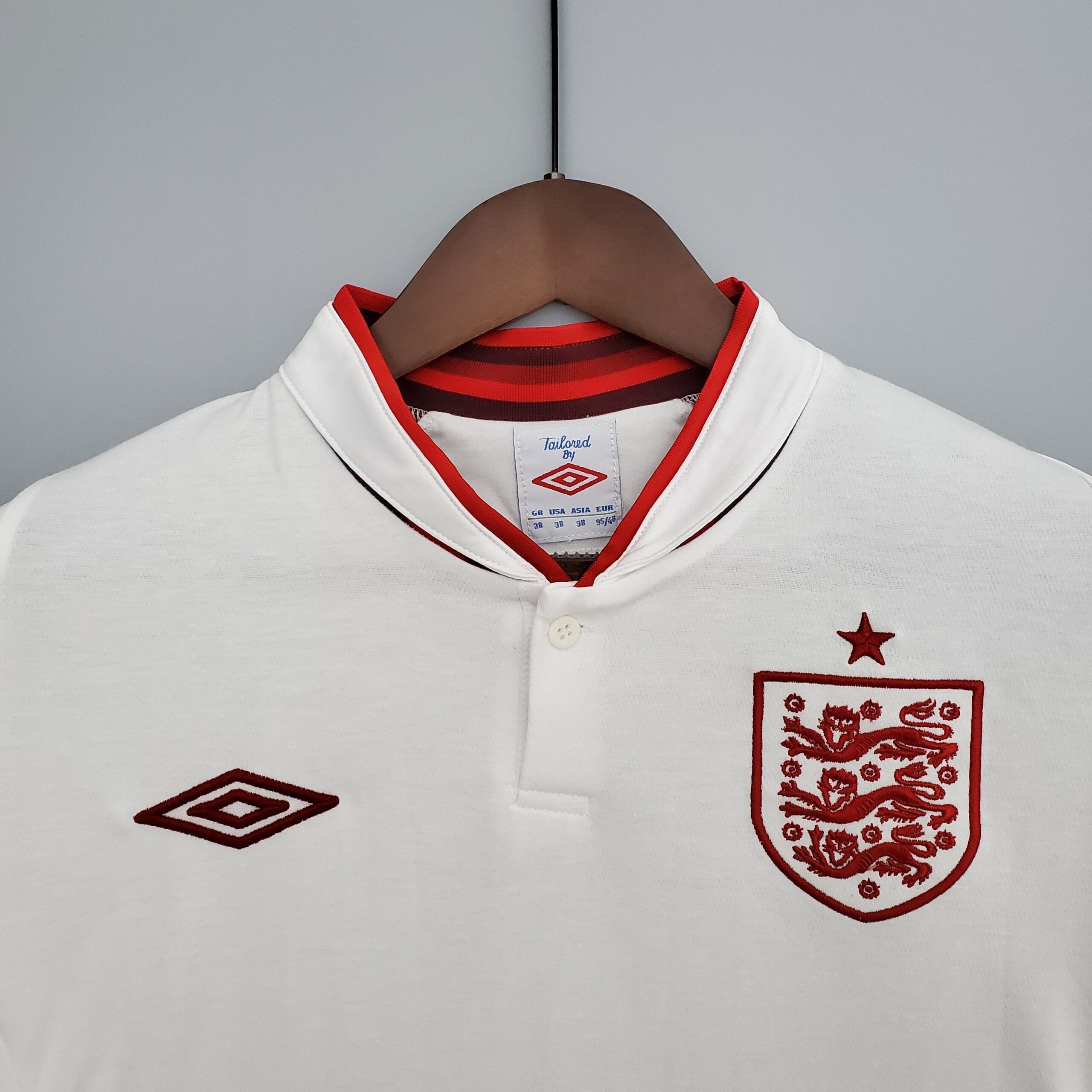 Angleterre Maillot Rétro 2012 - Vue 2
